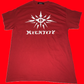 MYENTITY DEVILS EYE TEE - WHITE\BLACK
