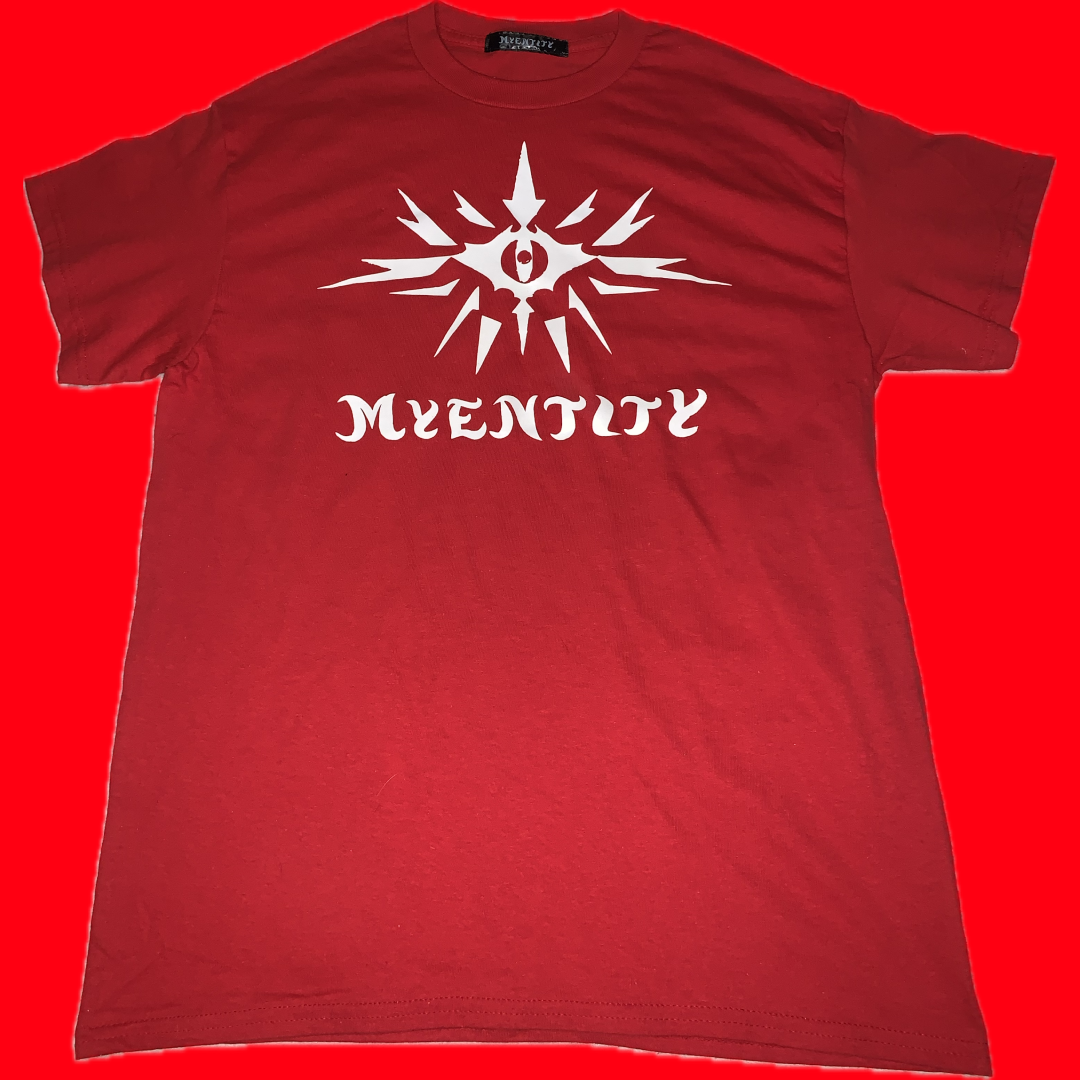 MYENTITY DEVILS EYE TEE - WHITE\BLACK