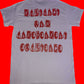 MYENTITY DEFINITION TEE - WHITE/RED