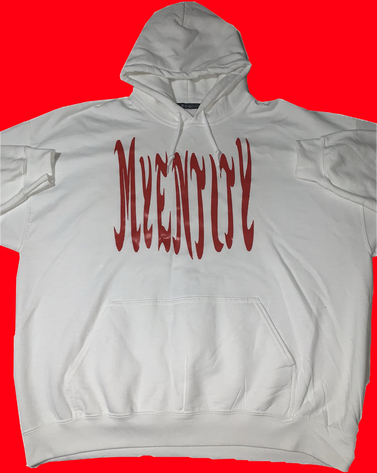 MYENTITY LOGO SWEATSHIRT - RED/WHITE